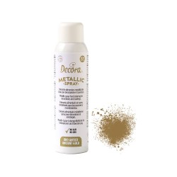 Colorante Alimentare Spray Oro Metallizzato 150 ml Decora