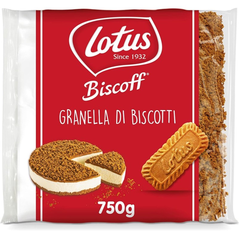 Biscoff Granella Per Torte Waffle Gelati E Dolci 750g