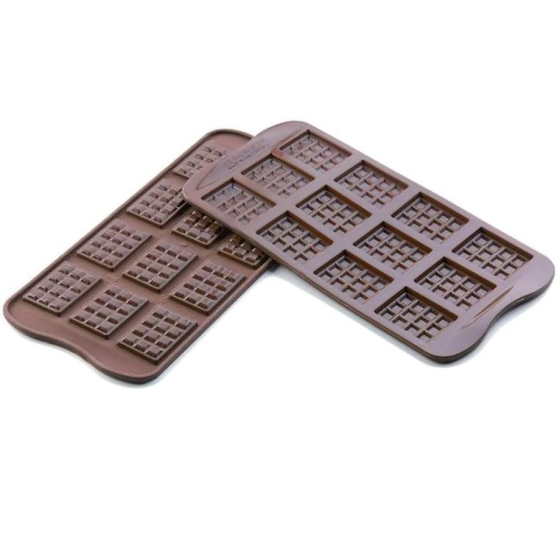 Stampo In Silicone Tavolette Cioccolato