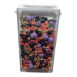 Sprinkles Mix Deluxe Black Orange 100g