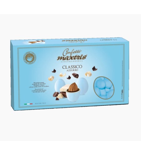 Confetti Classico Azzurro 1 kg Maxtris