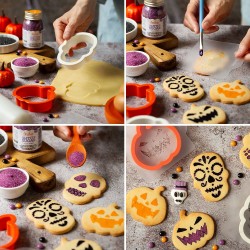 Tagliapasta E Stencil Halloween Monsters