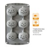 Stampo In Silicone Zucchette Halloween 6 Impronte