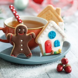 Tagliapasta Gingerbread Man & House Decora