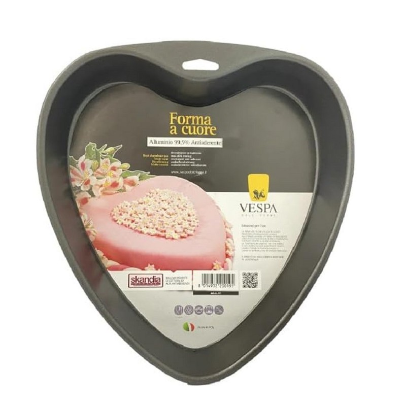 Stampo A Forma di Cuore Antiaderente 22 Cm