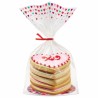 Kit 8 sacchetti vassoi e laccetto porta dolcetti San Valentino Wilton