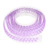 Nastrino Con Strass Adesivo Viola Per Torte Decorate 90 cm Modecor