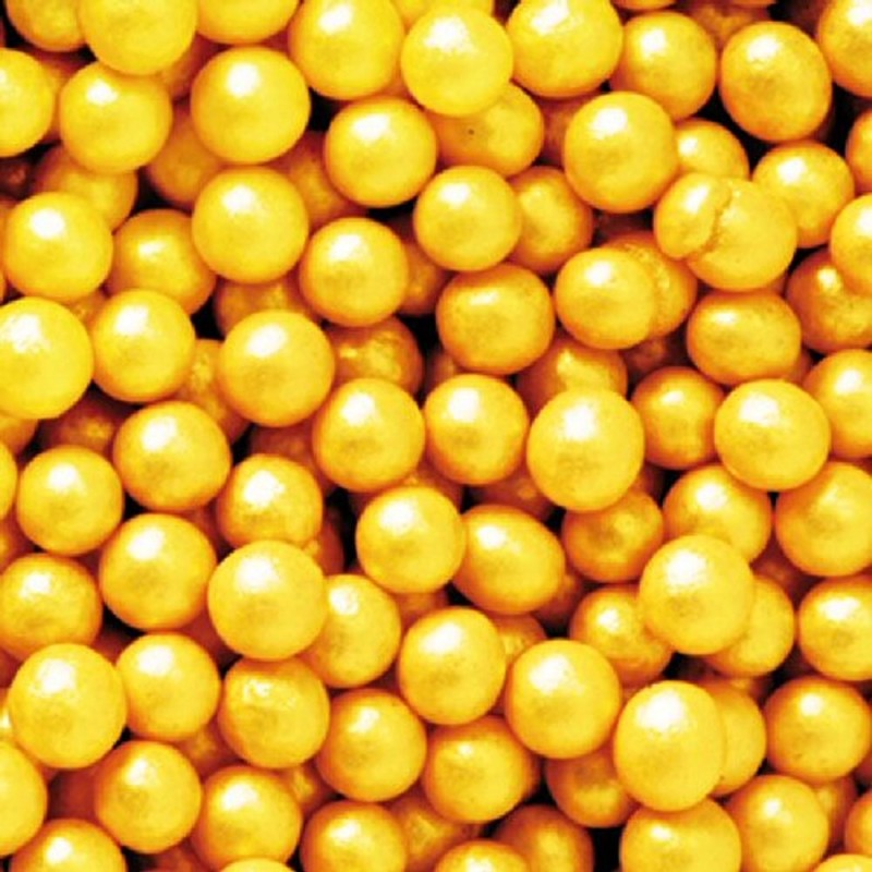 Perle Di Zucchero Oro 100g Decora