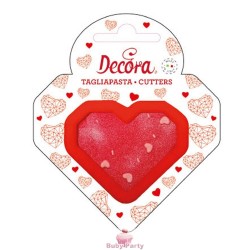 Tagliapasta Cuore In Plastica Ø 8 Cm Decora