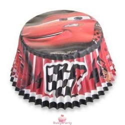 50 Pirottini Cars In Carta Forno Per Muffin E Cupcake