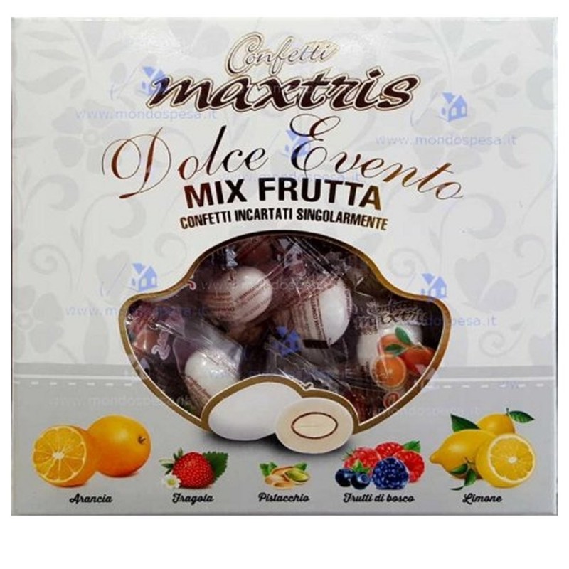 Confetti Maxtris - Dolce Evento mix frutta bianco