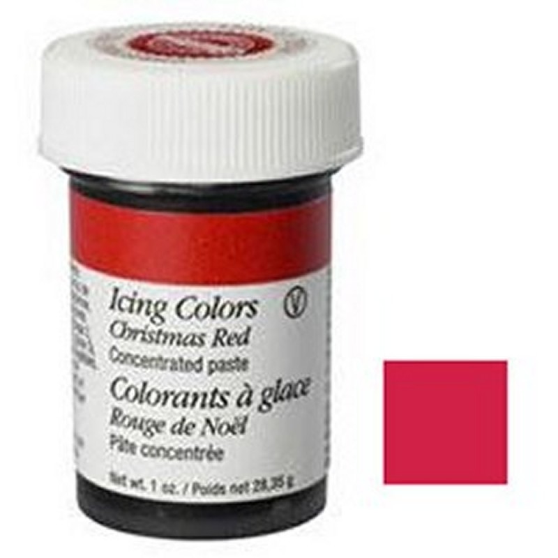 Colorante alimentare in gel rosso natale 28 g in offerta - PapoLab