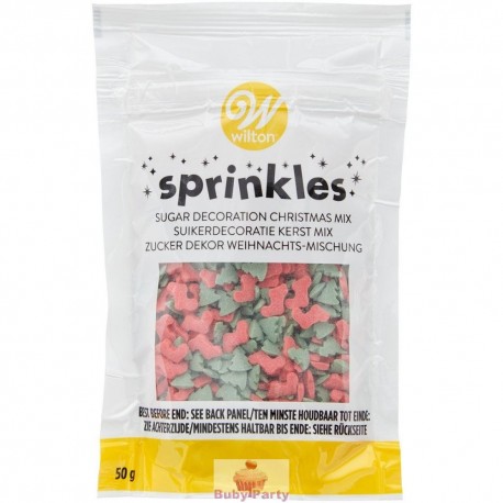 Decorazioni In Zucchero Holiday Sprinkle mix 50g Wilton