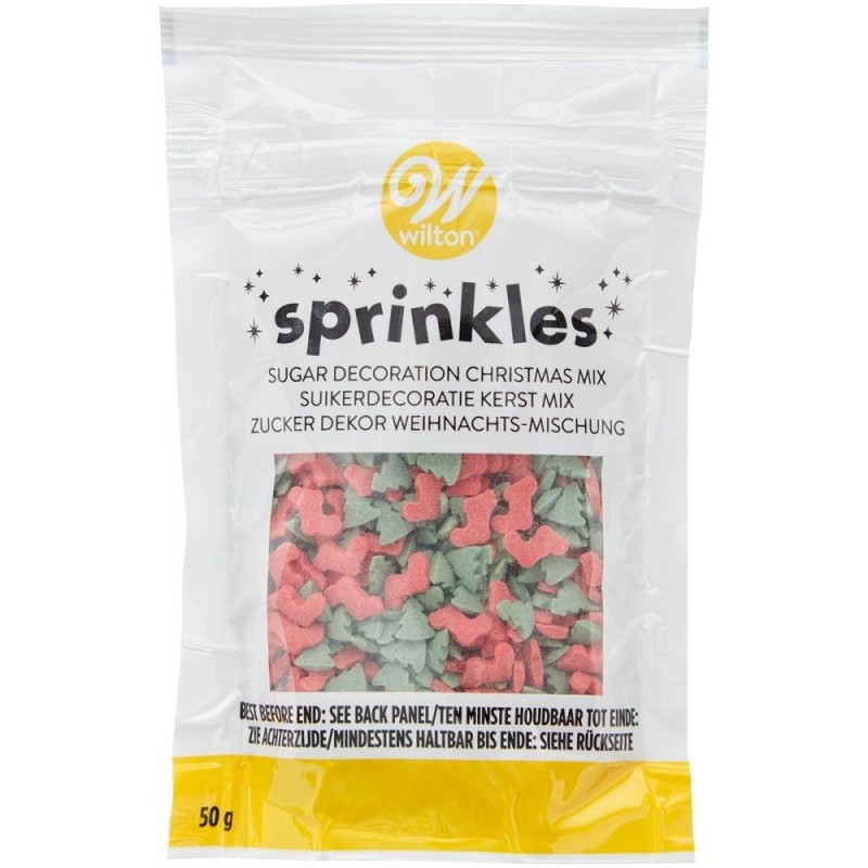 Decorazioni In Zucchero Holiday Sprinkle mix 50g Wilton